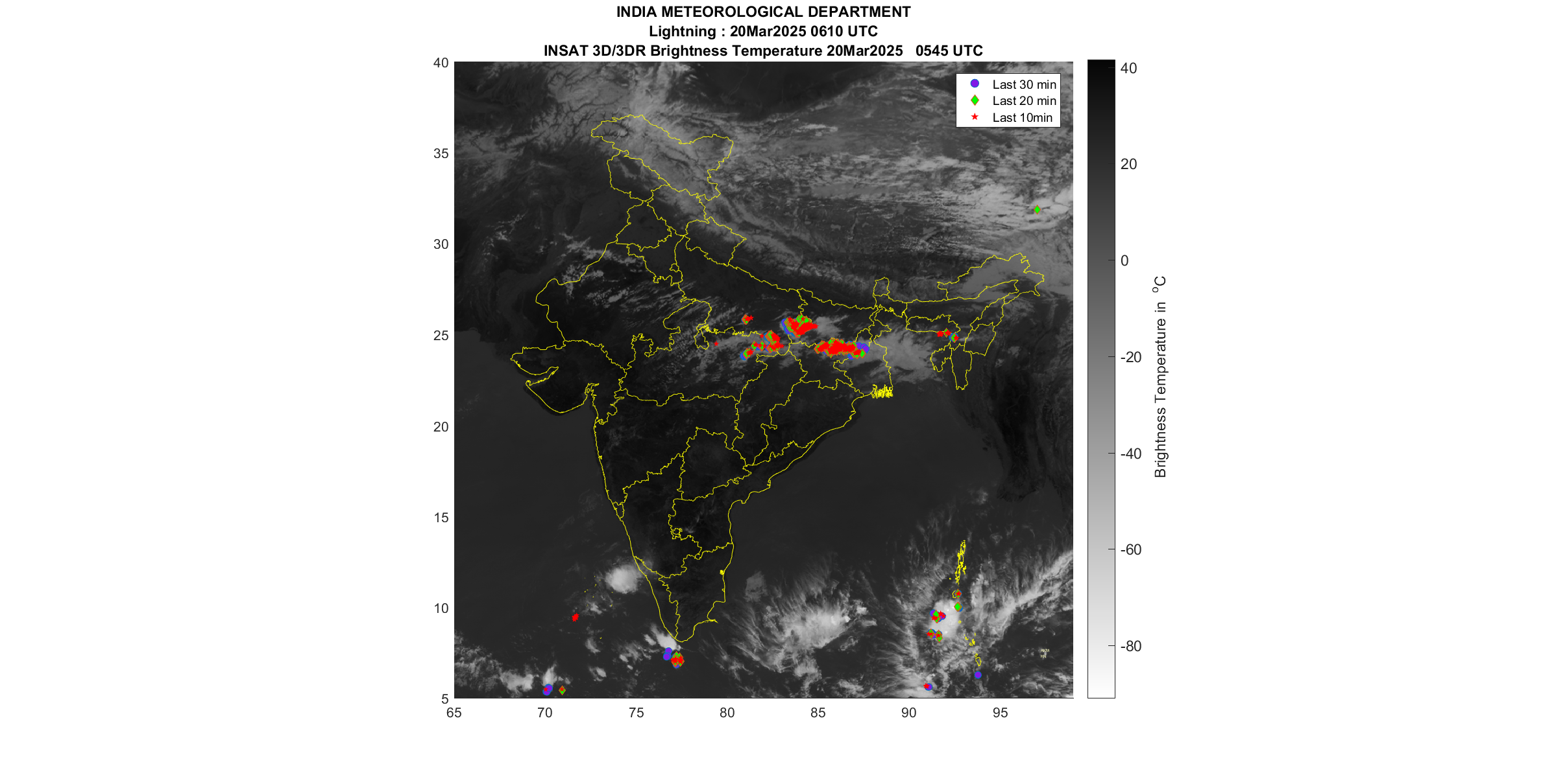 INDIA METEOROLOGICAL DEPARTMENT Ministry of Earth Sciences LIGHTNING WITH  INSAT-3D DATA AND IMD RADARS